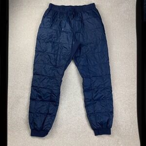 Stoic Quilted Jogger Pants Mens Large Navy Blue Insulated SICZ2NX